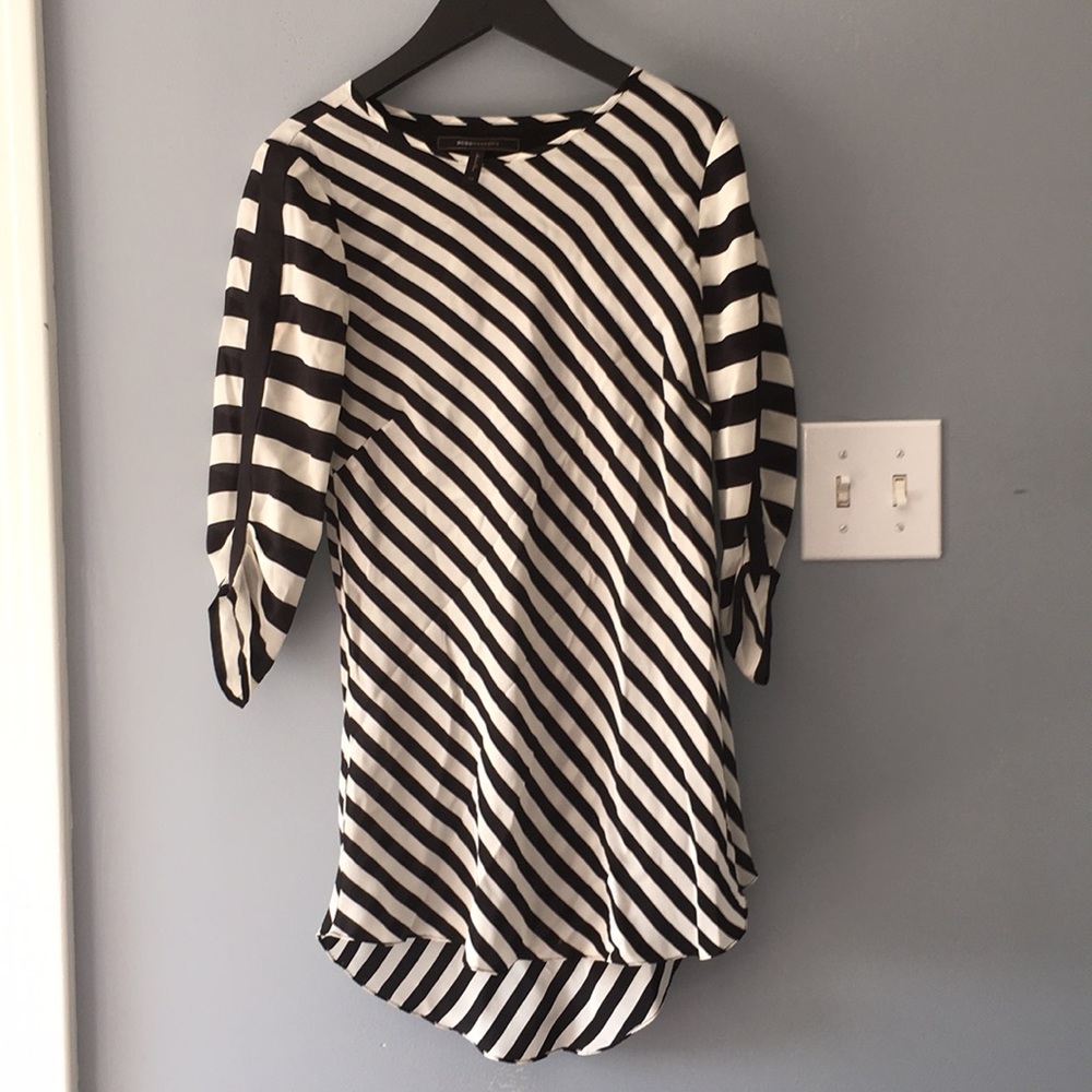 BCBG chiffon shirt